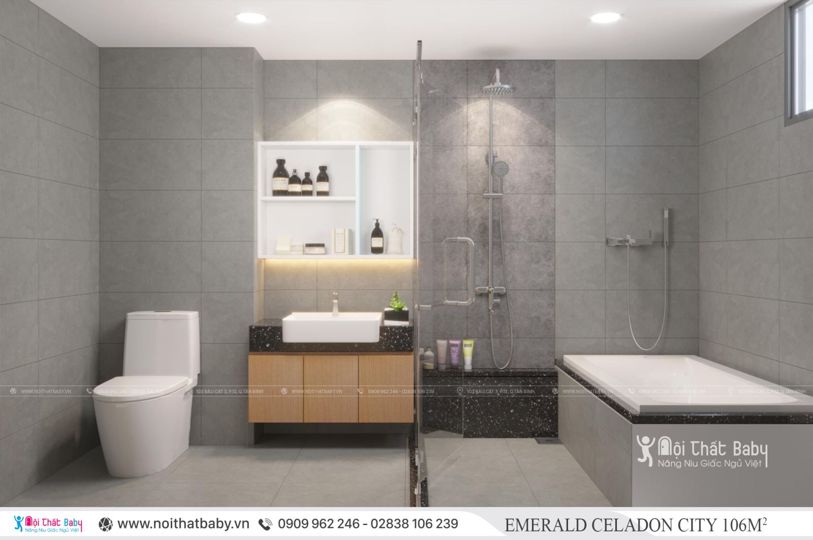 Tổng hợp các mẫu thiết kế nội thất Chung cư Emerald Celadon City